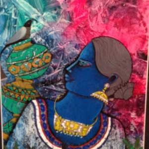 Colorful Figurative Composition