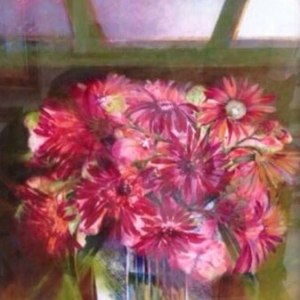 Mona Naqsh Floral Artwork