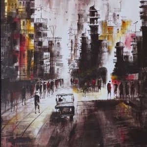 Artwork by Iqbal Mehdi